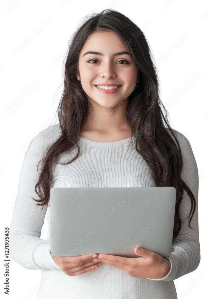 PNG Teen Woman Using Laptop laptop smile woman. PNG Teen Woman Using Laptop laptop smile woman.