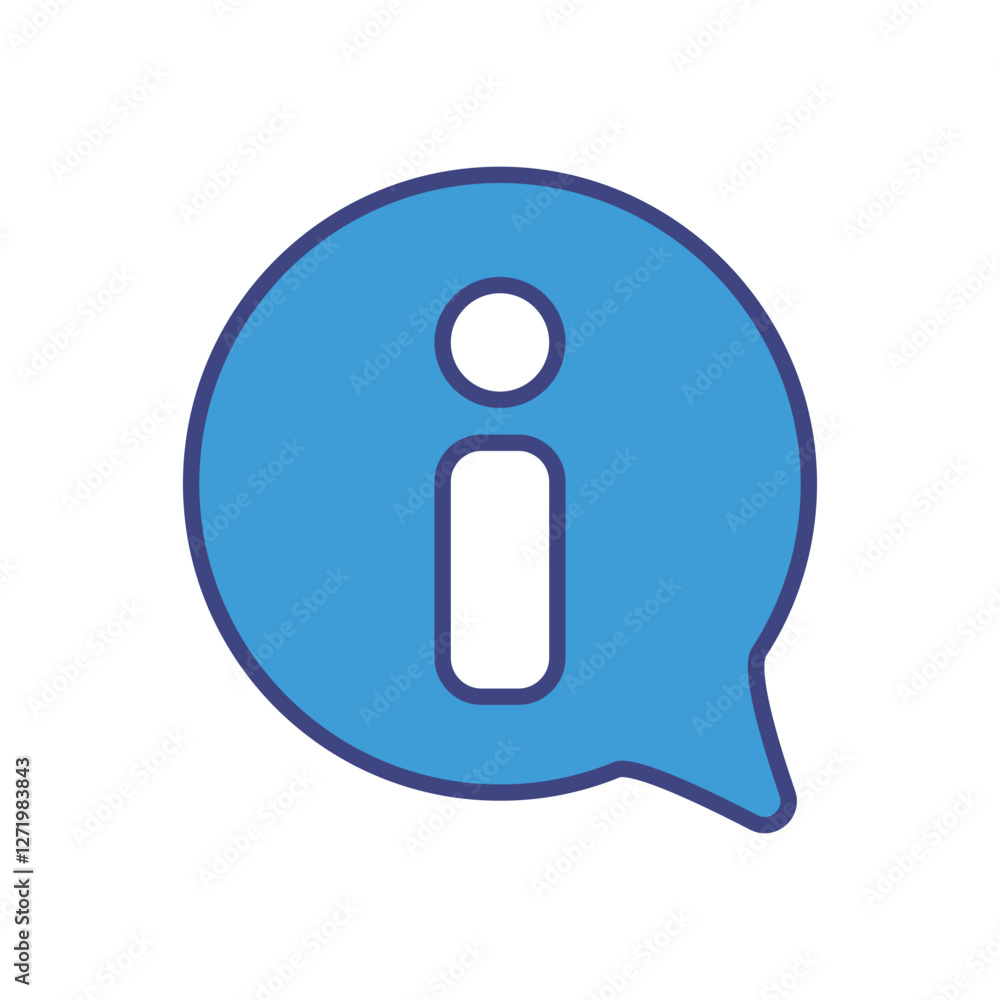 Info icon vector stock illustration Info icon vector stock illustration