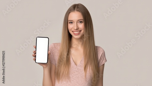 woman and phone