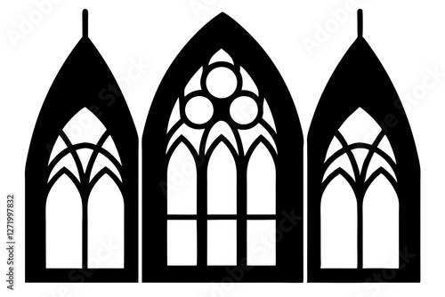window of the church