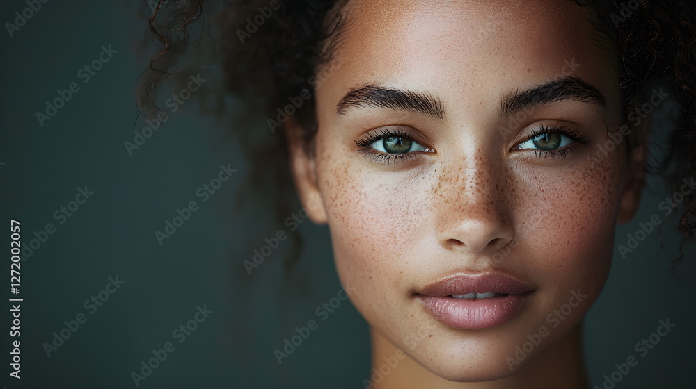 Realistic Diverse Portrait with Soft Focus and Natural Lighting Realistic Diverse Portrait with Soft Focus and Natural Lighting