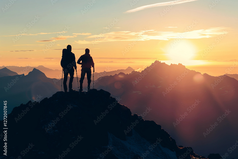 Reaching new heights together generative ai image Reaching new heights together generative ai image