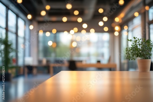 Wallpaper Mural Contemporary office space with blurred background Torontodigital.ca