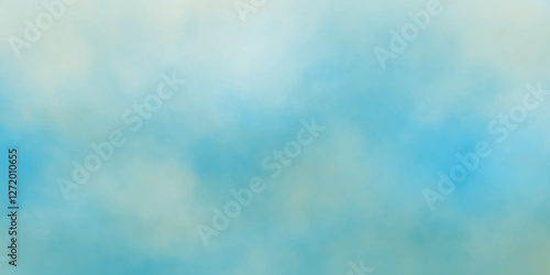 Abstract cloud sky watercolor digital art painting for texture dramatic sky summer heaven is colorful clearing good weather and beautiful background, dramatic fluffy summer clouds dusk sky background.