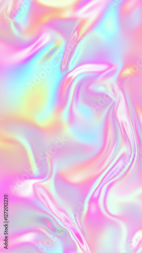 Abstract iridescent background rainbow colors