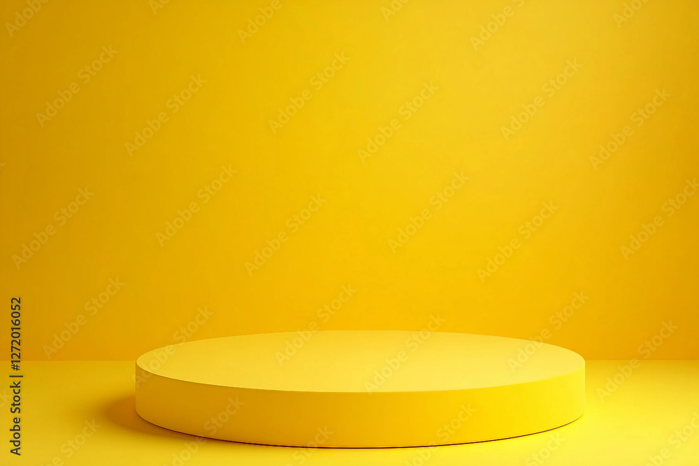 3D colorful bright podiums on vibrant background designed with generative AI 3D colorful bright podiums on vibrant background designed with generative AI