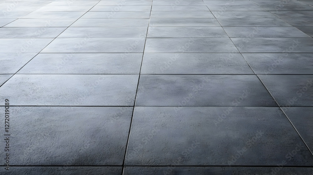 Fototapeta premium Grey Stone Floor Tiles Texture Background