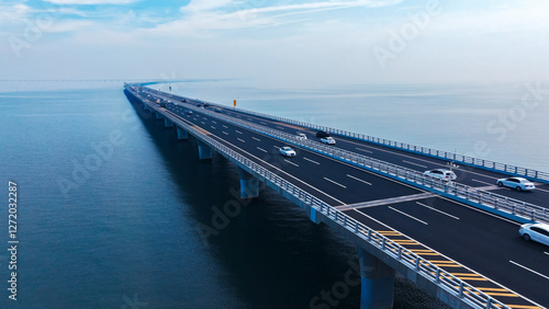 Wallpaper Mural Cross sea Bridge over Water Torontodigital.ca