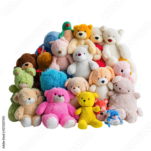 Bulk of stuffed toys
