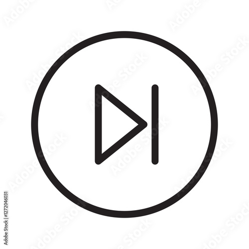 Free Download Play and pause button Vector icon. Video play button symbol vector illustration icon editable isolated on white background
 - GFXLoad