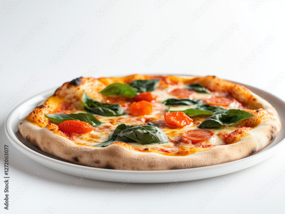 Indulge in a Mouthwatering Pizza on a Rustic Wooden Board, Featuring Vibrant Toppings and a Crispy Crust – A Perfect Showcase of This Timeless Classic! Indulge in a Mouthwatering Pizza on a Rustic Wooden Board, Featuring Vibrant Toppings and a Crispy Crust – A Perfect Showcase of This Timeless Classic!