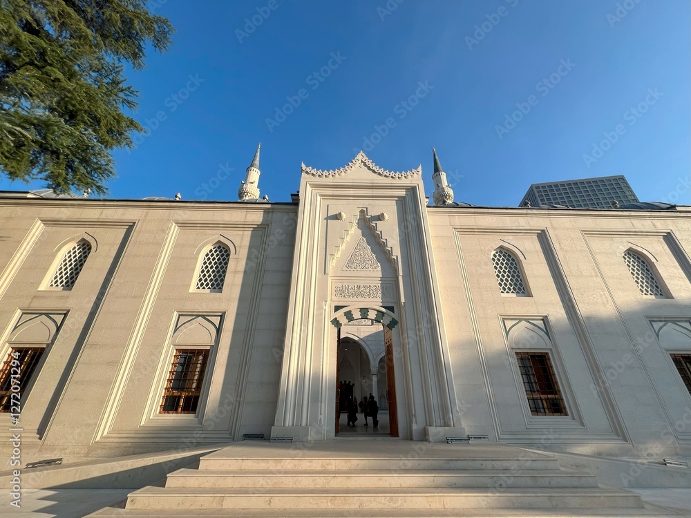 Obraz premium Namazgah Mosque in Tirana, Albania