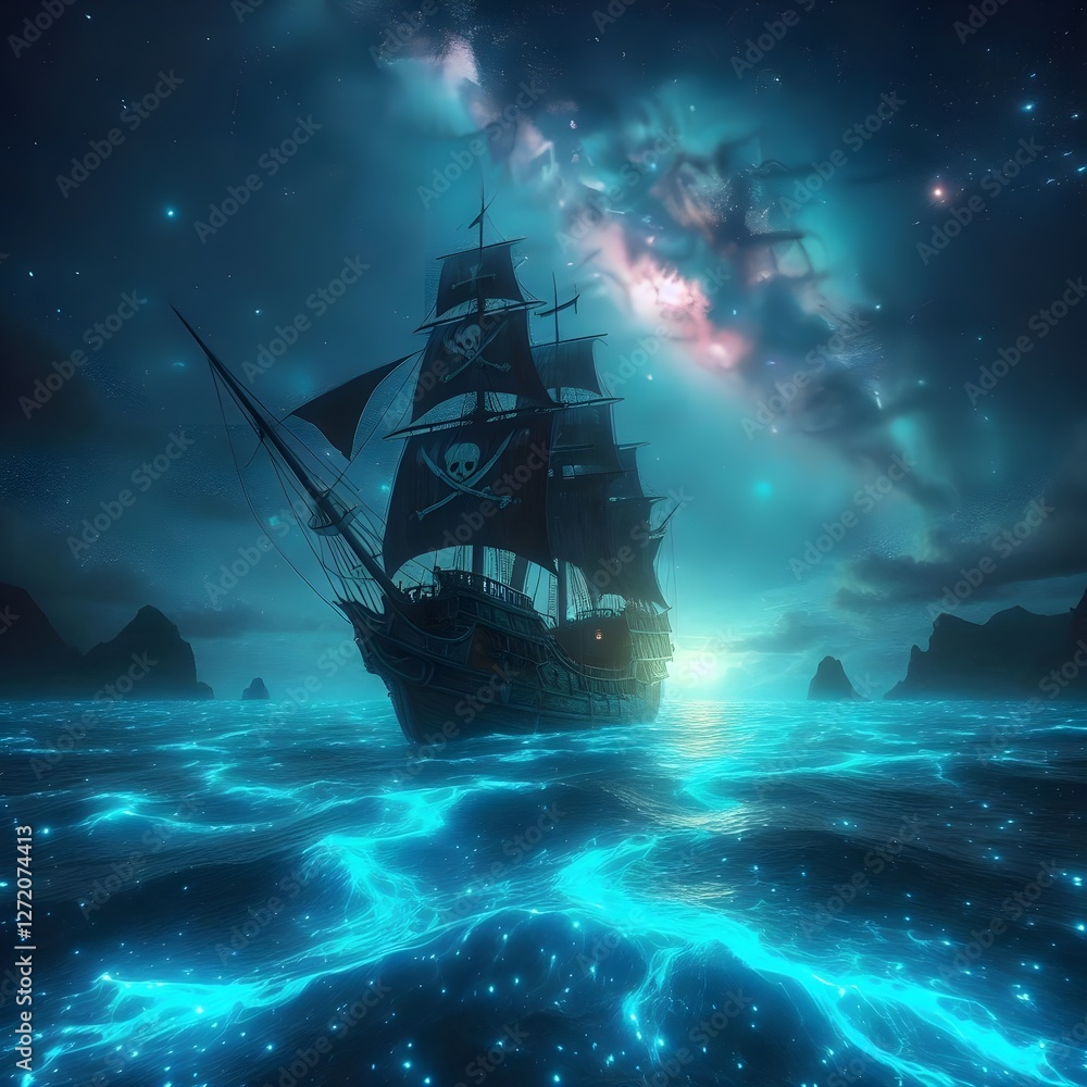 Fototapeta premium ship in the sea