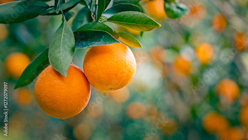 Chinese Orange Picking