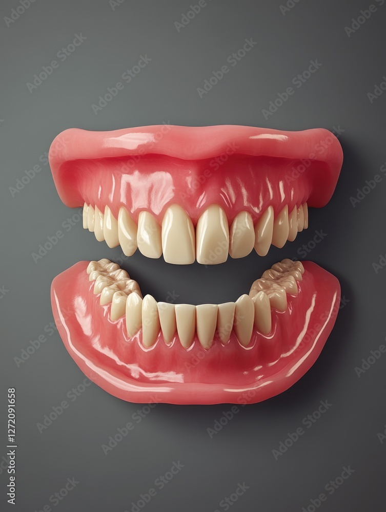 Fototapeta premium Horrific Halloween Dentures