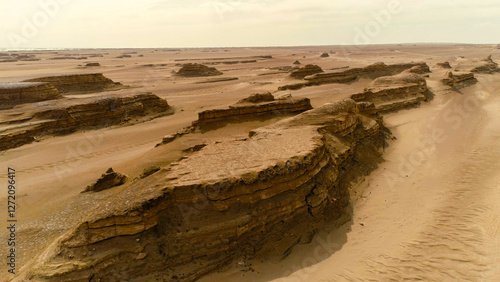 Landform of Yadan, China photo