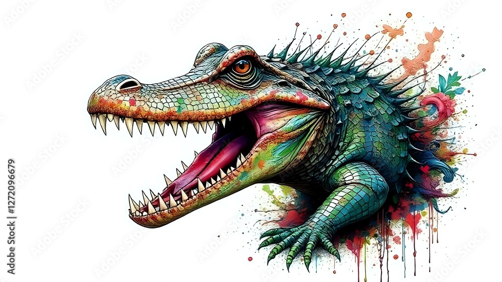 Obraz premium Crocodile 