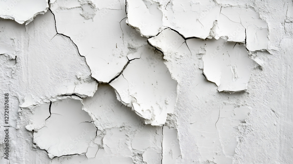 Obraz premium Cracked Paint Surface