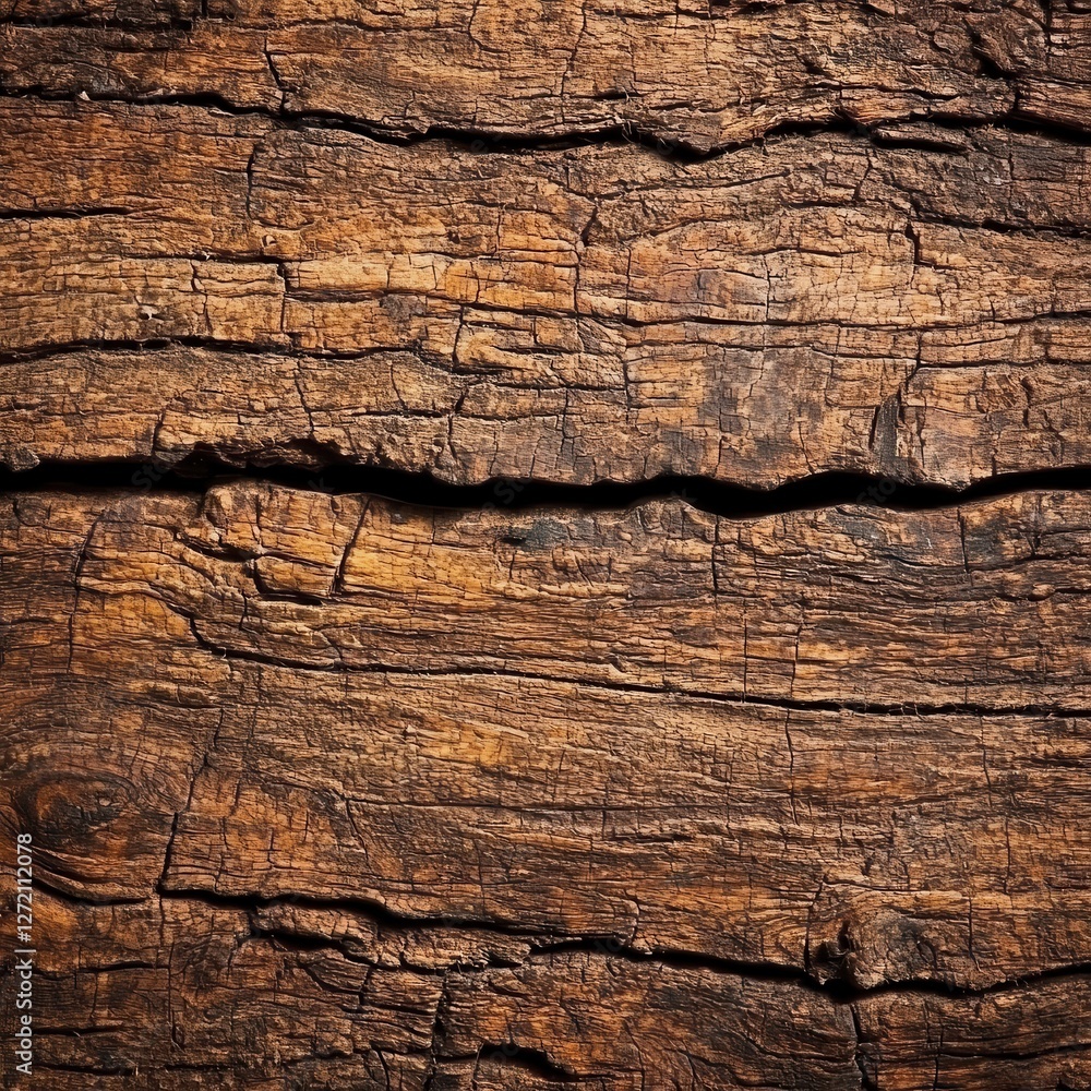 Detailed Close-Up of Weathered Wood Texture with Organic Patterns Detailed Close-Up of Weathered Wood Texture with Organic Patterns