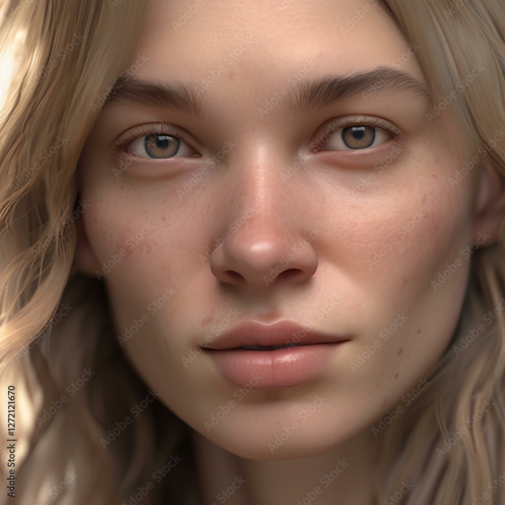 A highly detailed, hyper-realistic close-up portrait of an AI-generated human face. This digital artwork features lifelike skin textures, expressive eyes, and natural lighting. A highly detailed, hyper-realistic close-up portrait of an AI-generated human face. This digital artwork features lifelike skin textures, expressive eyes, and natural lighting.