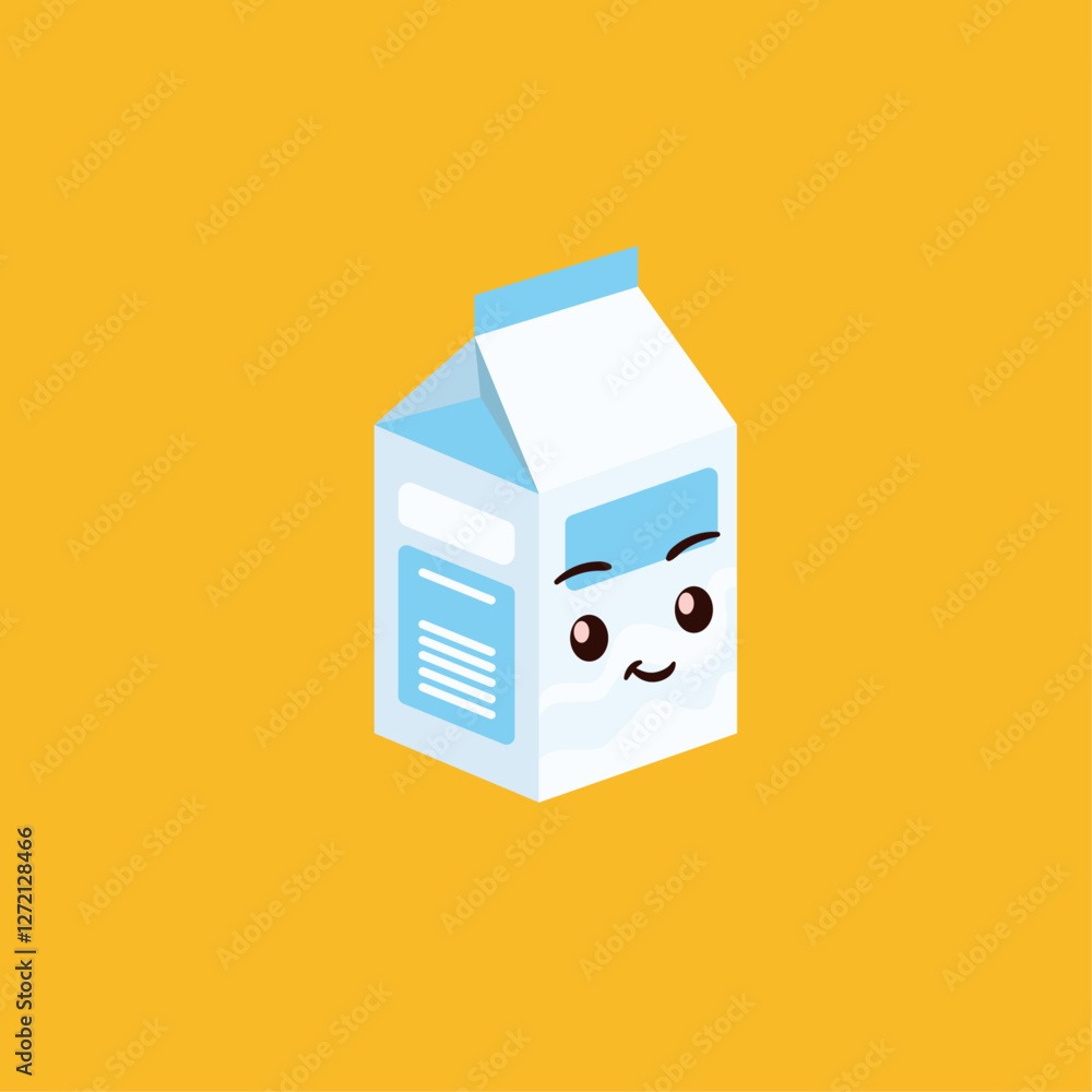 Milk packet icon logo flat vector design Milk packet icon logo flat vector design