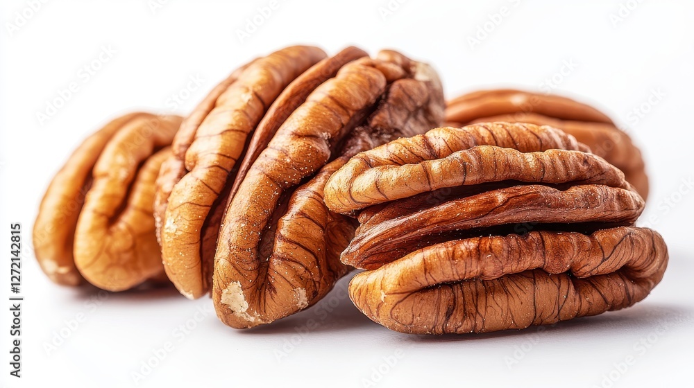pecans isolated pecans isolated