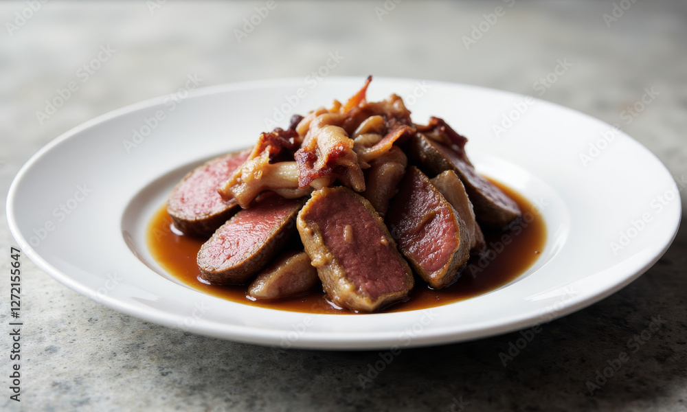Beef Liver and Bacon 'n' Onion Sauce Beef Liver and Bacon 'n' Onion Sauce