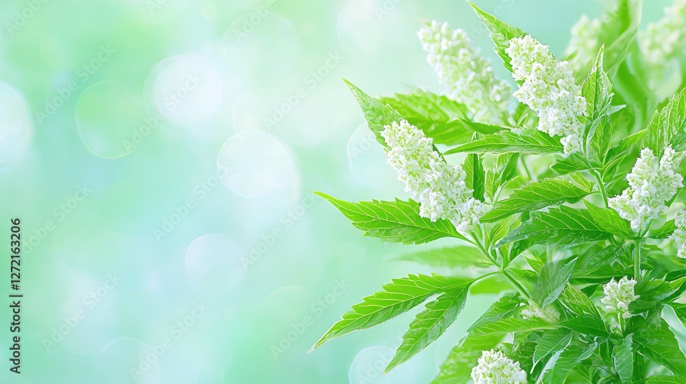 Spring blossoms, garden bokeh background, nature freshness, website banner Spring blossoms, garden bokeh background, nature freshness, website banner