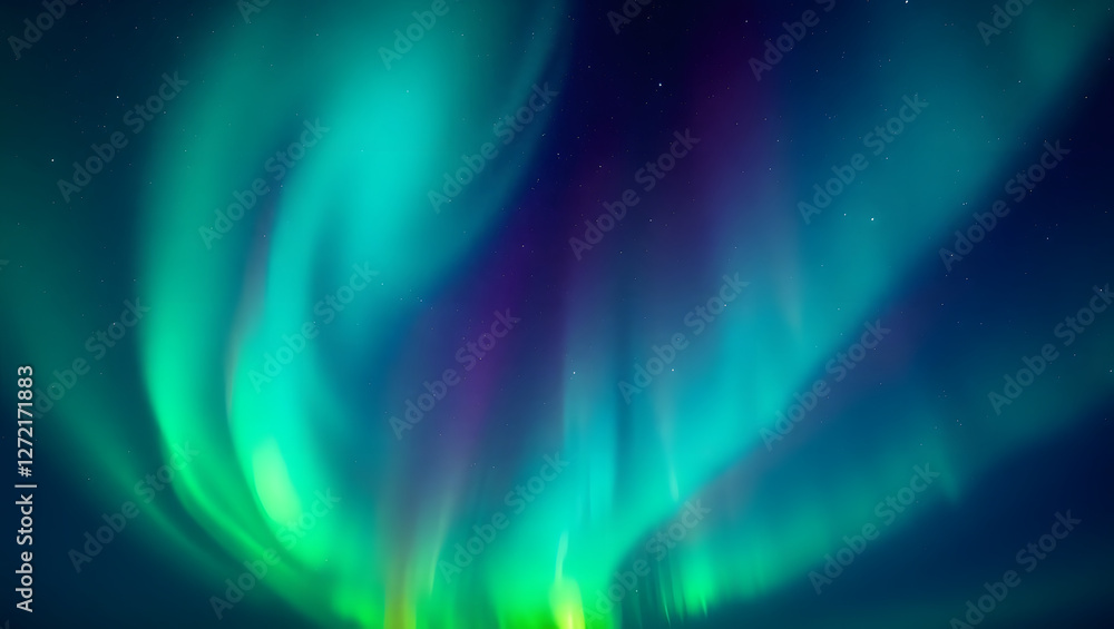 aurora borealis over the sky, ai generated aurora borealis over the sky, ai generated
