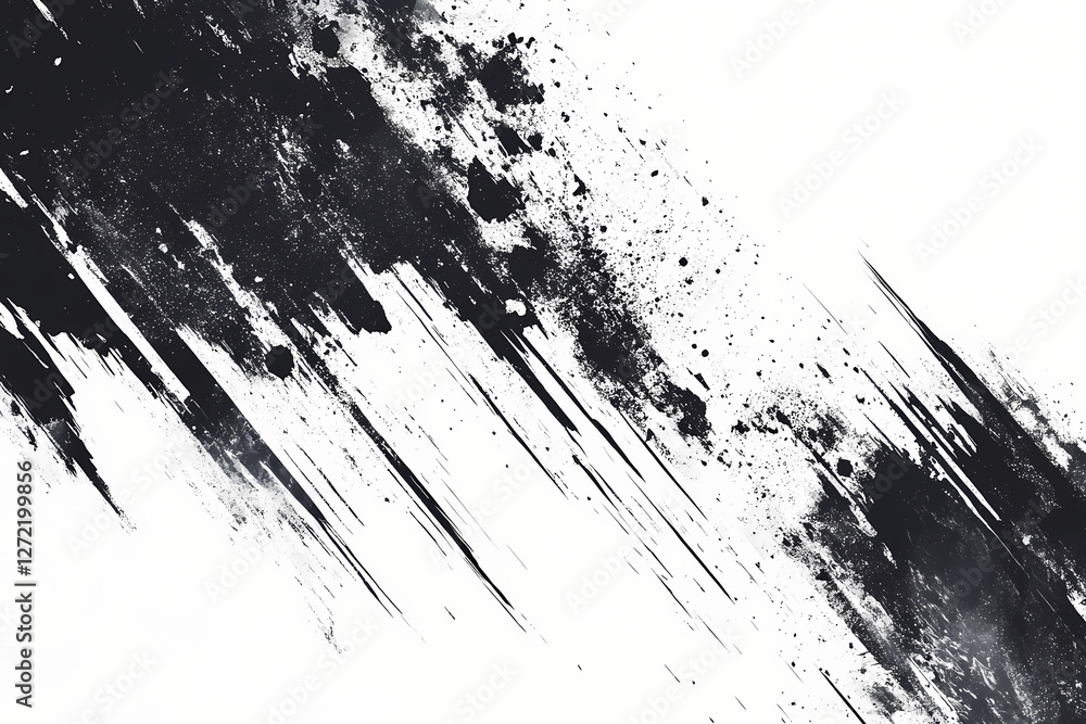 Abstract grunge texture background, monochrome grainy vector illustration with space for text or design Abstract grunge texture background, monochrome grainy vector illustration with space for text or design