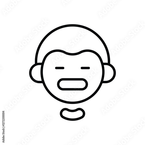 Soundless icons vector stock illustration.