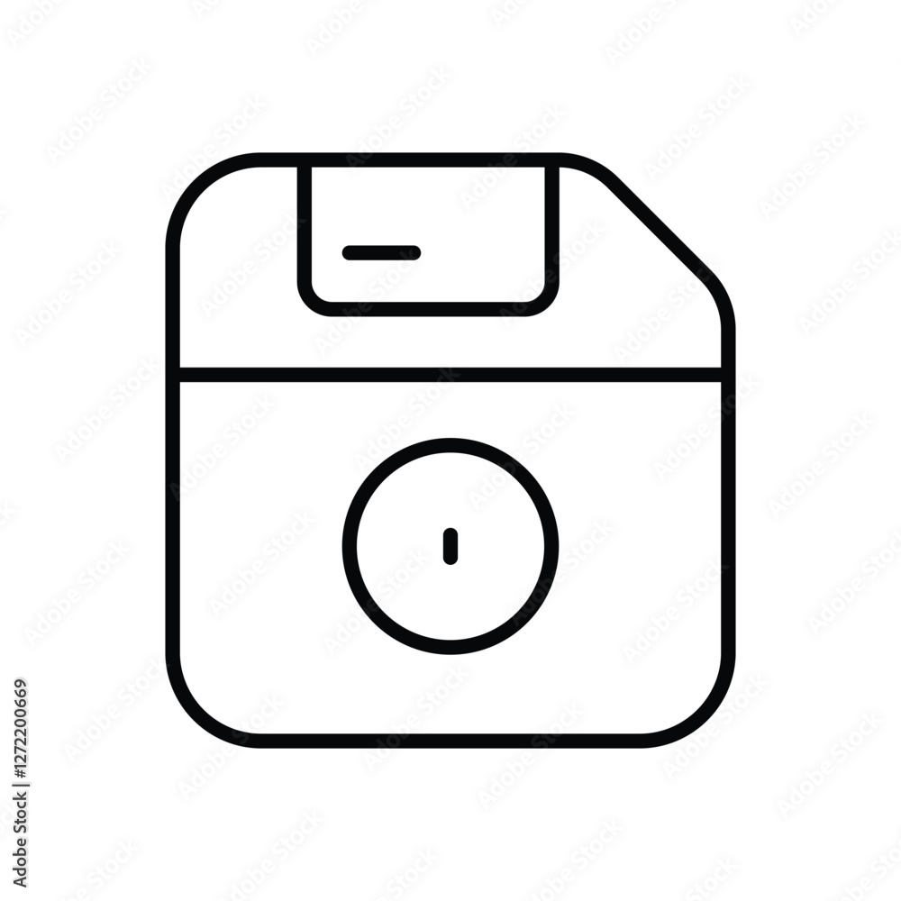 Hard Dics icons vector stock illustration. Hard Dics icons vector stock illustration.