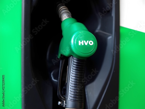 Green HVO Fuel Nozzle Refueling Public Transport Bus, Clean Energy for Urban Mobility