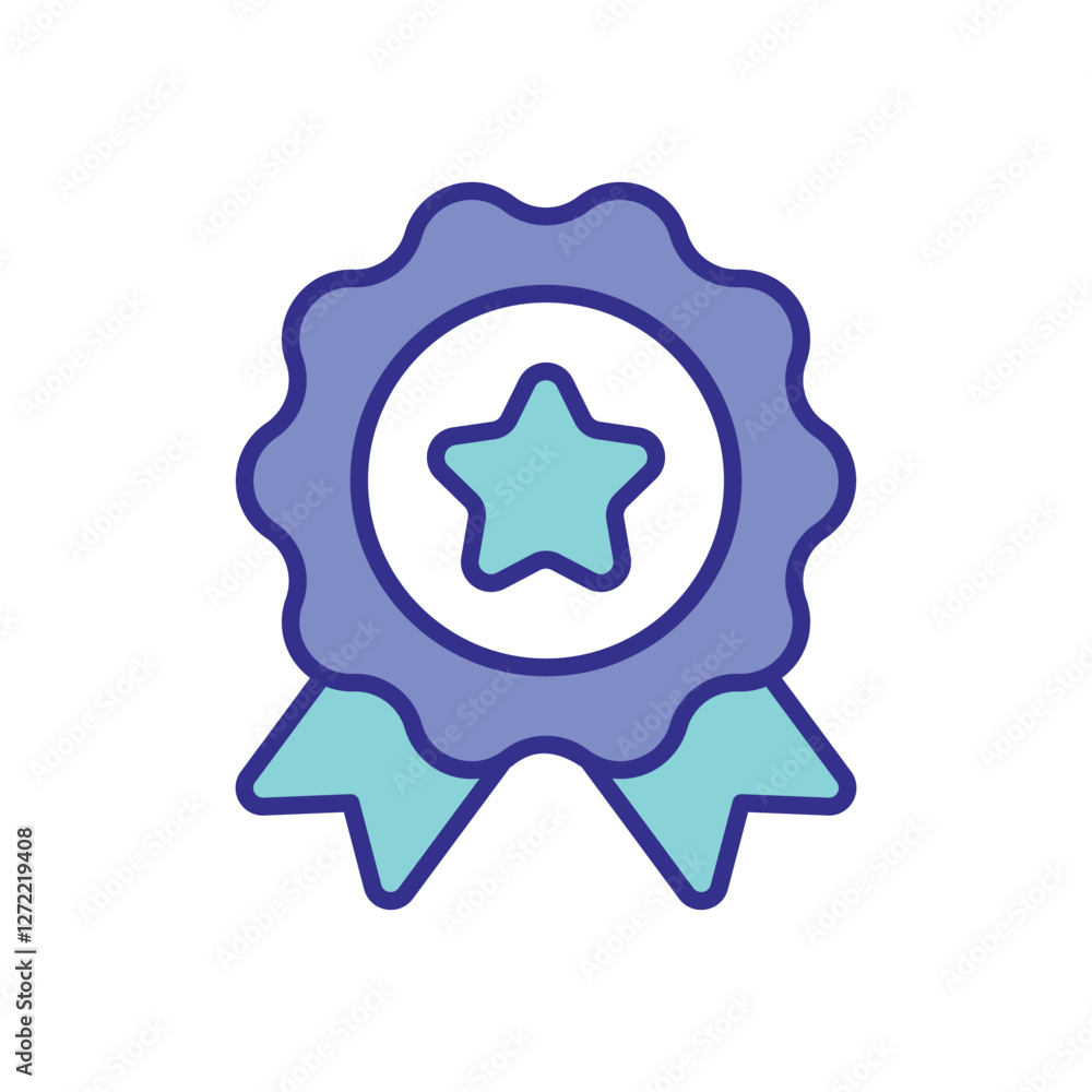 Medal icon vector stock illustration Medal icon vector stock illustration