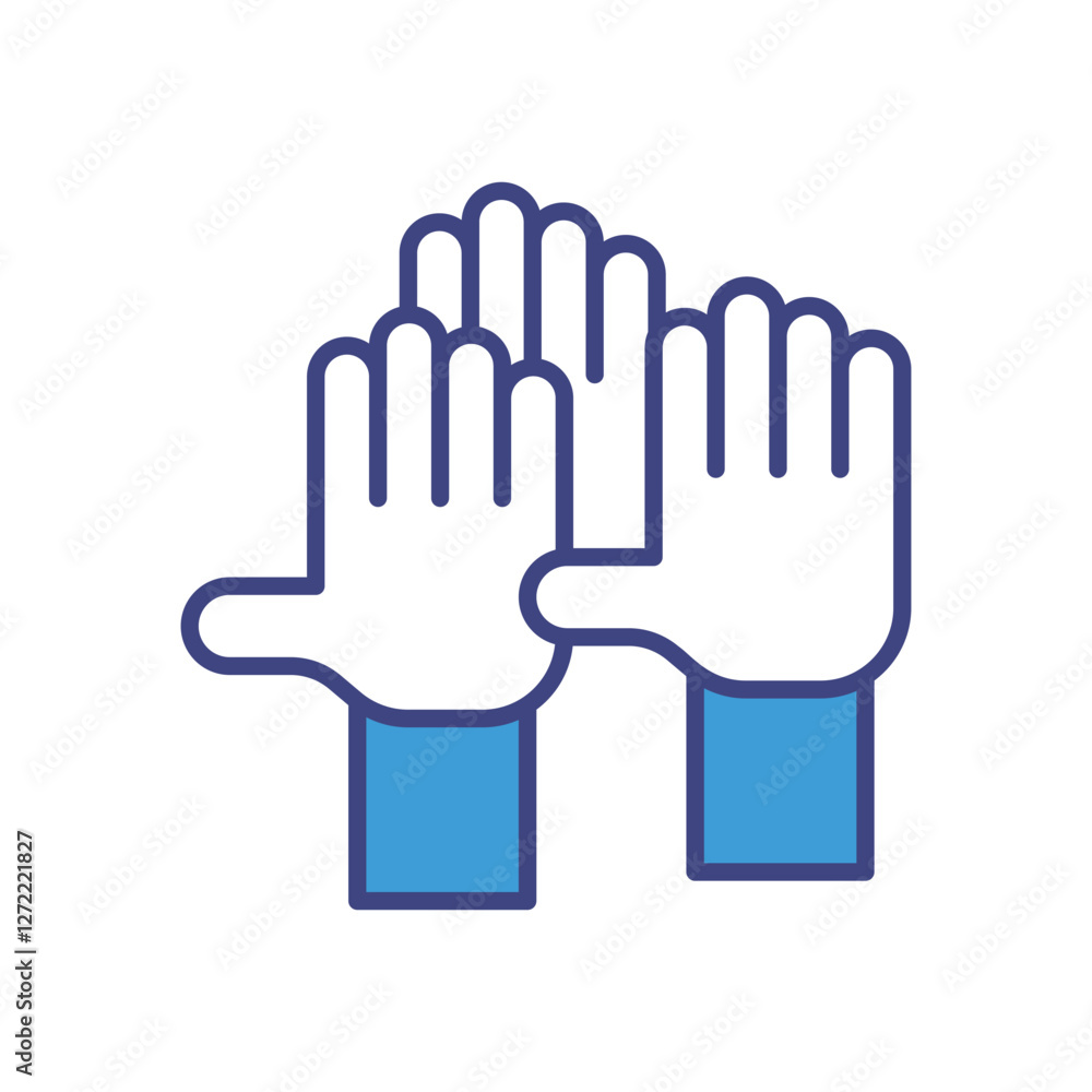 I Have An Answer icon vector stock illustration I Have An Answer icon vector stock illustration