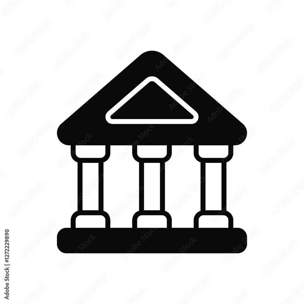 University icon vector stock illustration University icon vector stock illustration