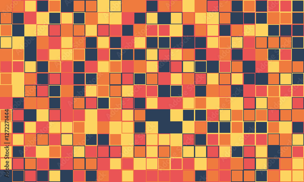 Colorful geometric grid pattern with minimal structure. Ideal for posters, creative materials, or textured backgrounds with a trendy, elegant touch. Colorful geometric grid pattern with minimal structure. Ideal for posters, creative materials, or textured backgrounds with a trendy, elegant touch.