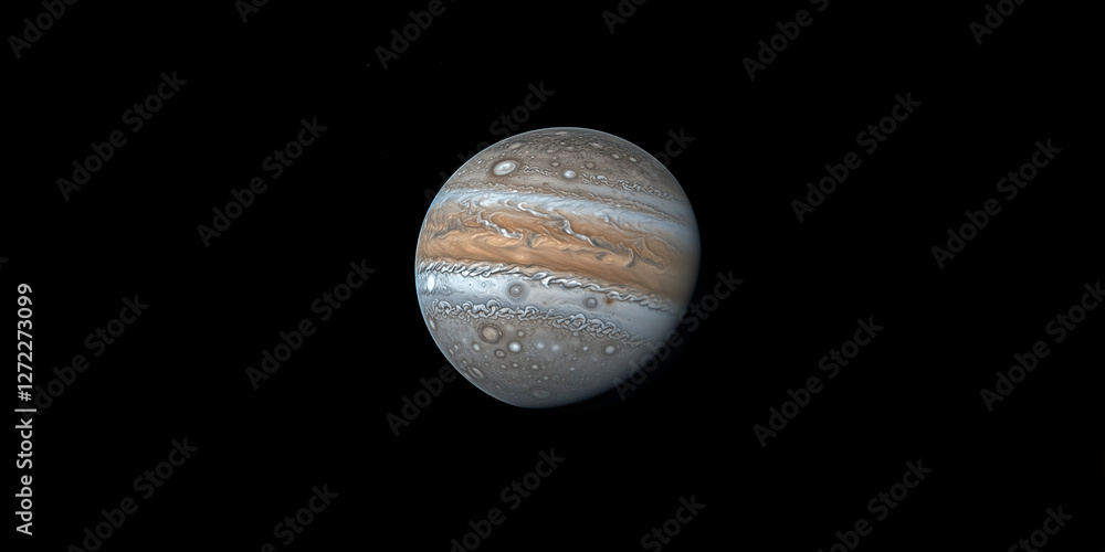 Unknown planet in dark deep space. Unknown planet in dark deep space.