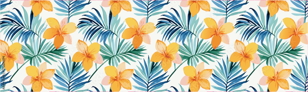 Obraz premium Simple watercolour geometric background pattern, vector illustration 