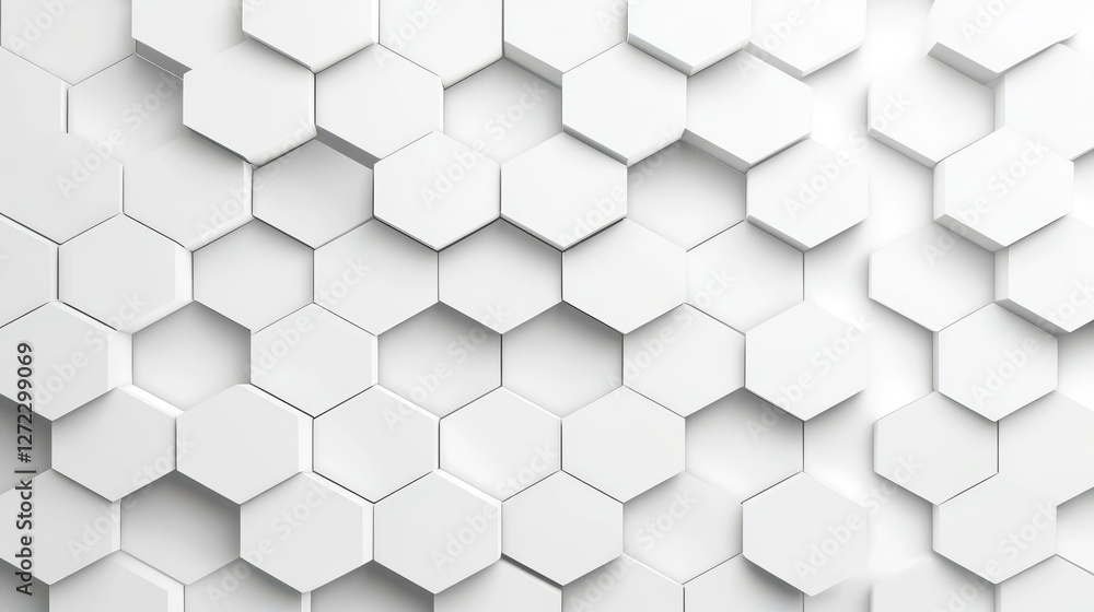 Elegant hexagon grid backdrop in shades of gray and white, perfect for a modern geometric presentation template. Elegant hexagon grid backdrop in shades of gray and white, perfect for a modern geometric presentation template.