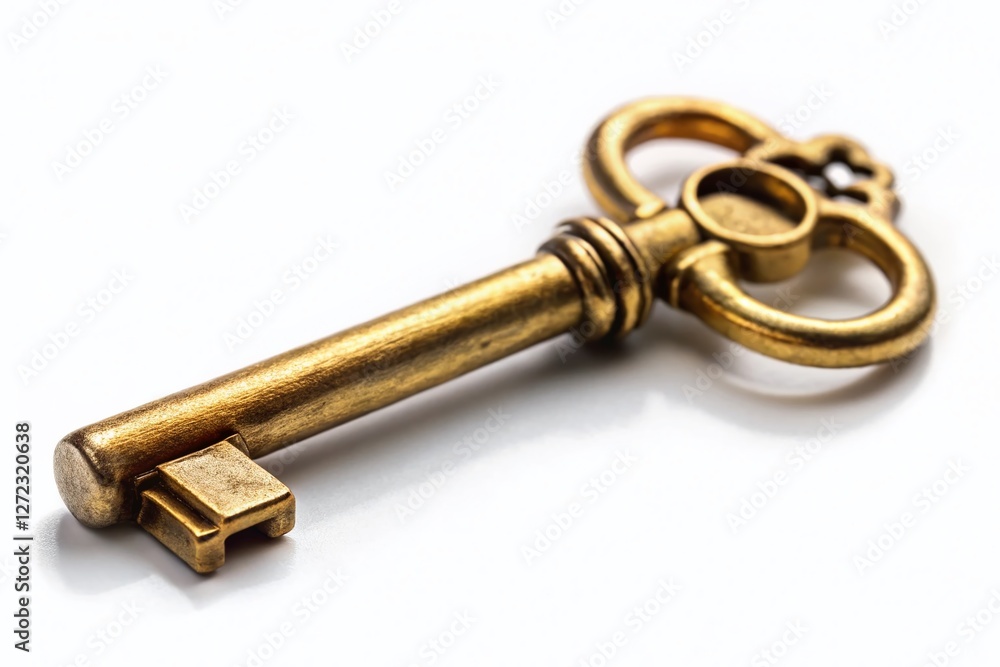 Low Light Key Isolated on White Background - Stock Photo Low Light Key Isolated on White Background - Stock Photo