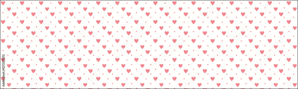 Simple hearts watercolor print. Love themed pattern background vector illustration.
Simple hearts watercolor print. Love themed pattern background vector illustration.