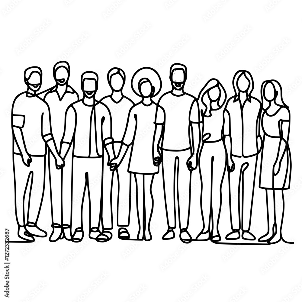 Diverse Group of People Holding Hands in Unity, people of business people Diverse Group of People Holding Hands in Unity, people of business people