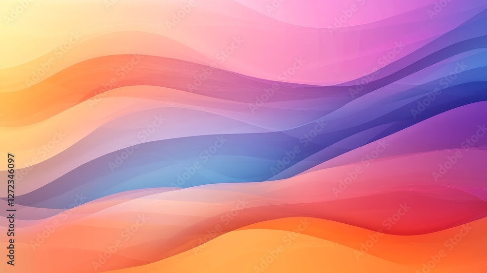 Abstract pastel wave background. Soft, flowing colors create a calming, dreamy mood. Abstract pastel wave background. Soft, flowing colors create a calming, dreamy mood.