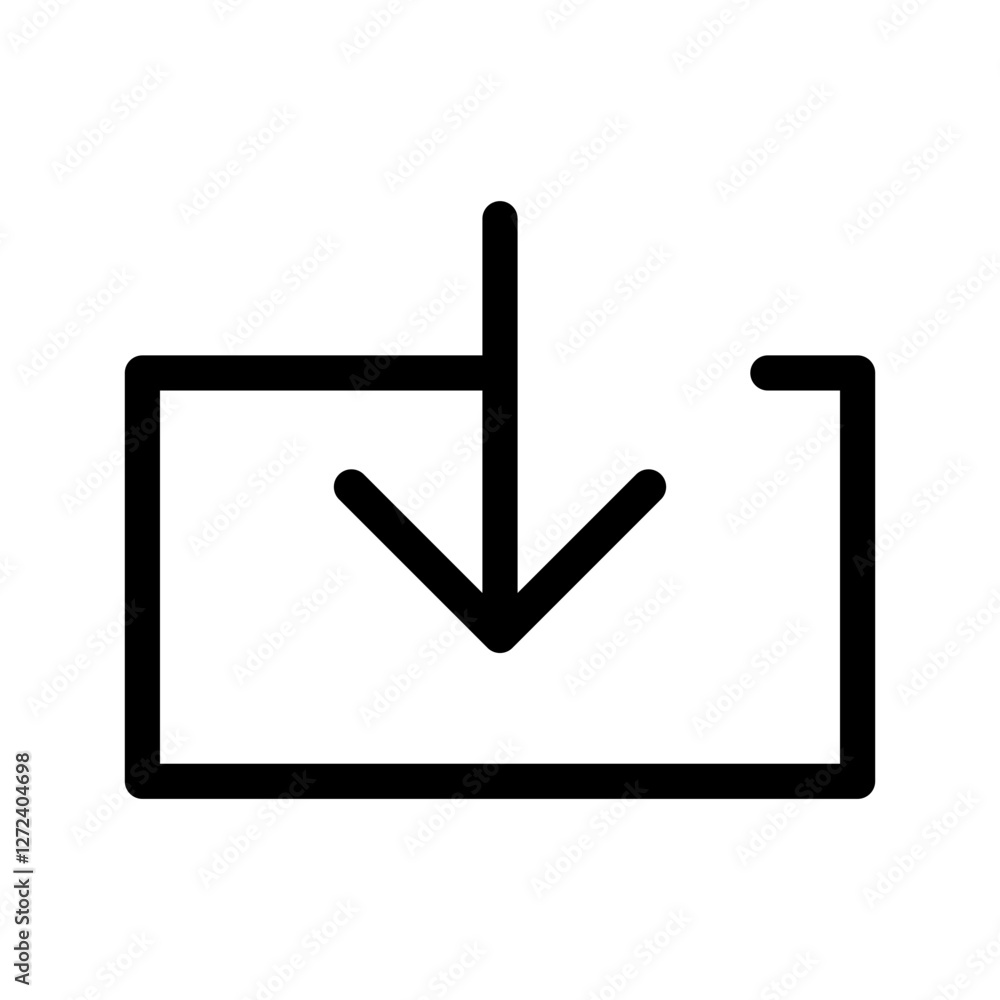 Download Icon Vector Symbol Design Illustration Download Icon Vector Symbol Design Illustration