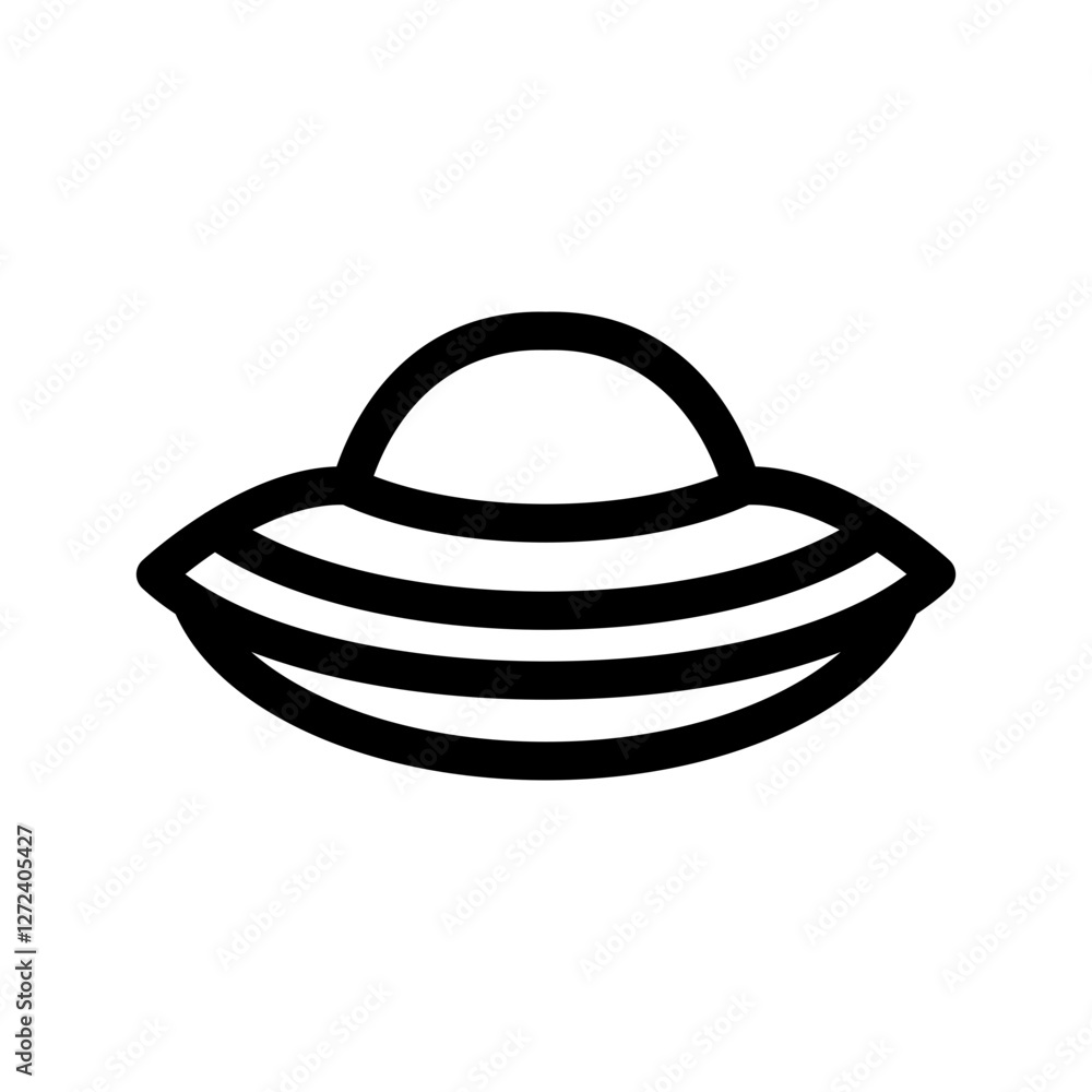 Ufo Icon Vector Symbol Design Illustration Ufo Icon Vector Symbol Design Illustration