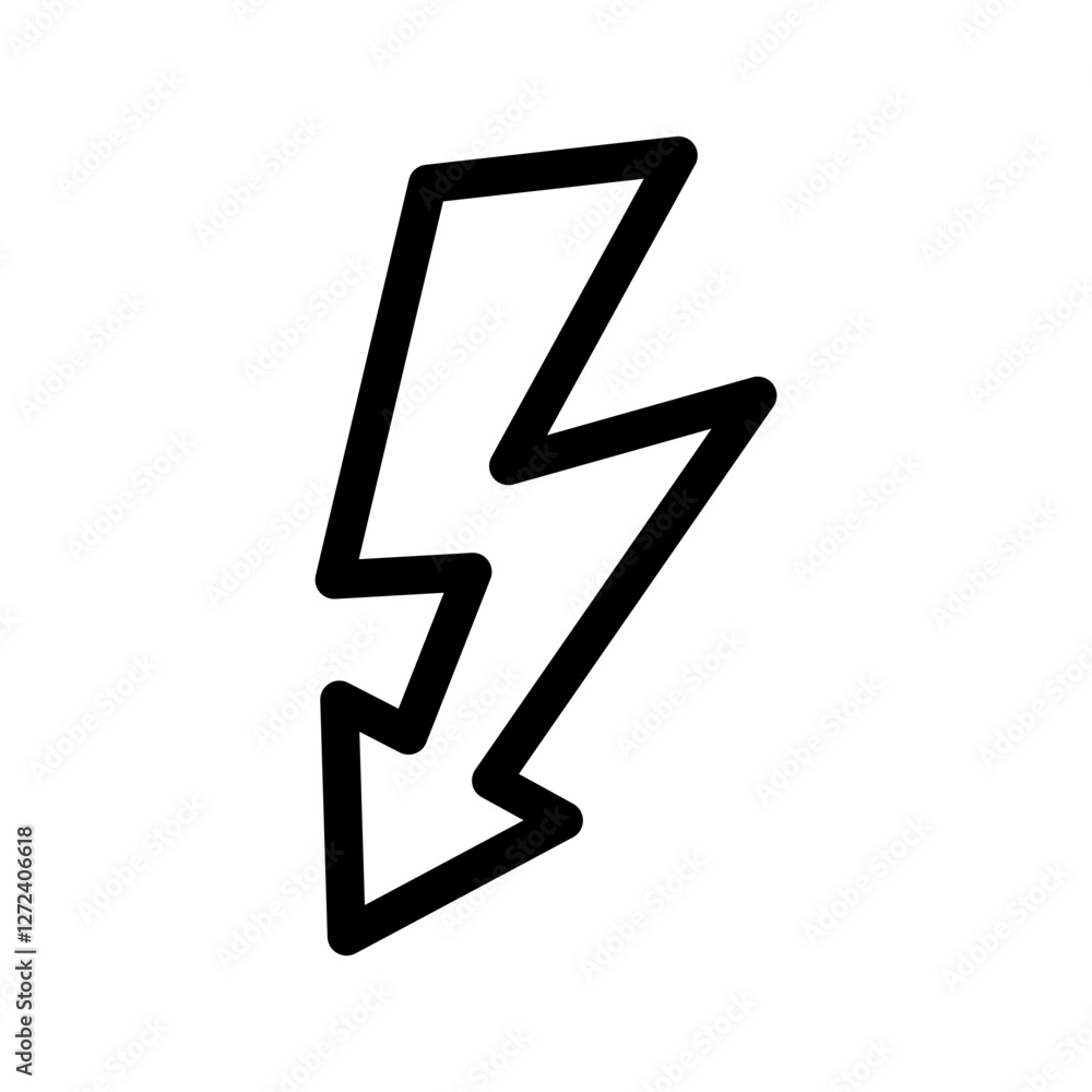 Electricity Icon Vector Symbol Design Illustration Electricity Icon Vector Symbol Design Illustration