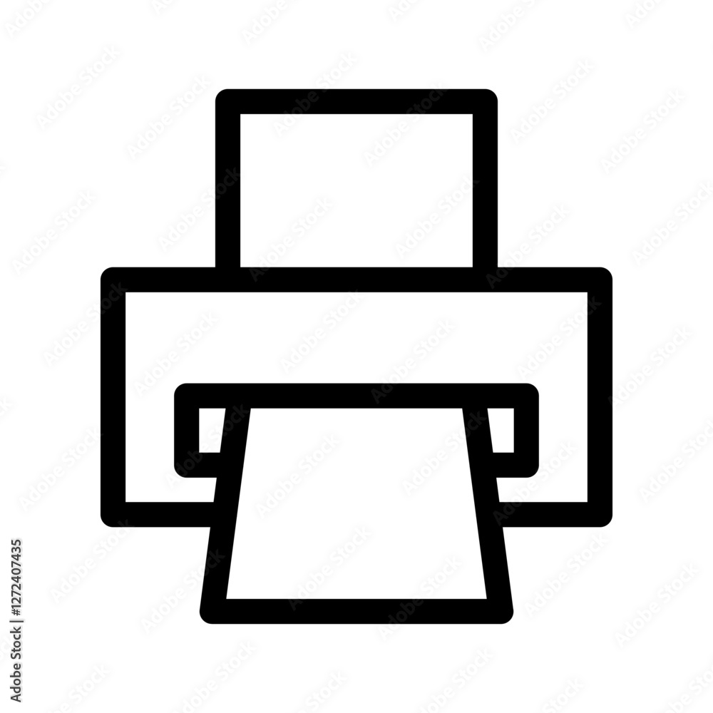 Printer Icon Vector Symbol Design Illustration Printer Icon Vector Symbol Design Illustration