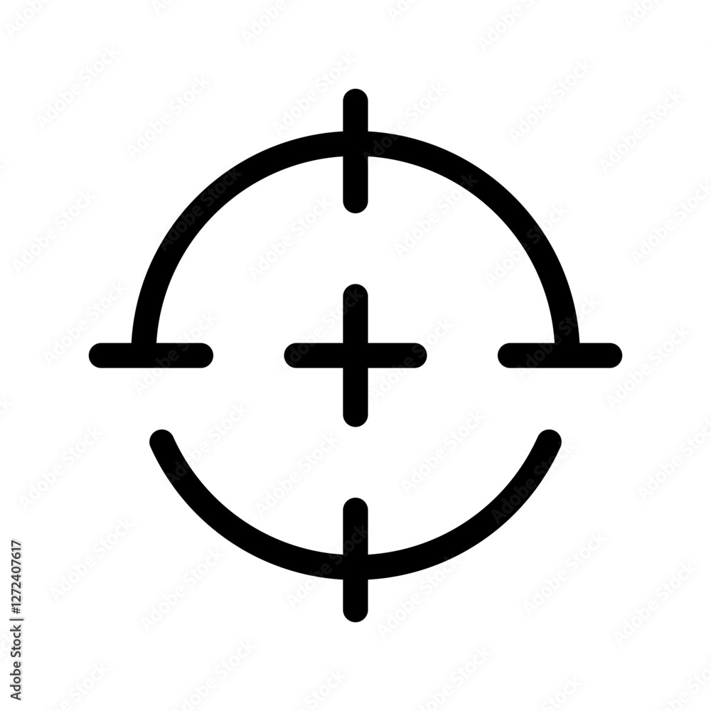 Goal Icon Vector Symbol Design Illustration Goal Icon Vector Symbol Design Illustration
