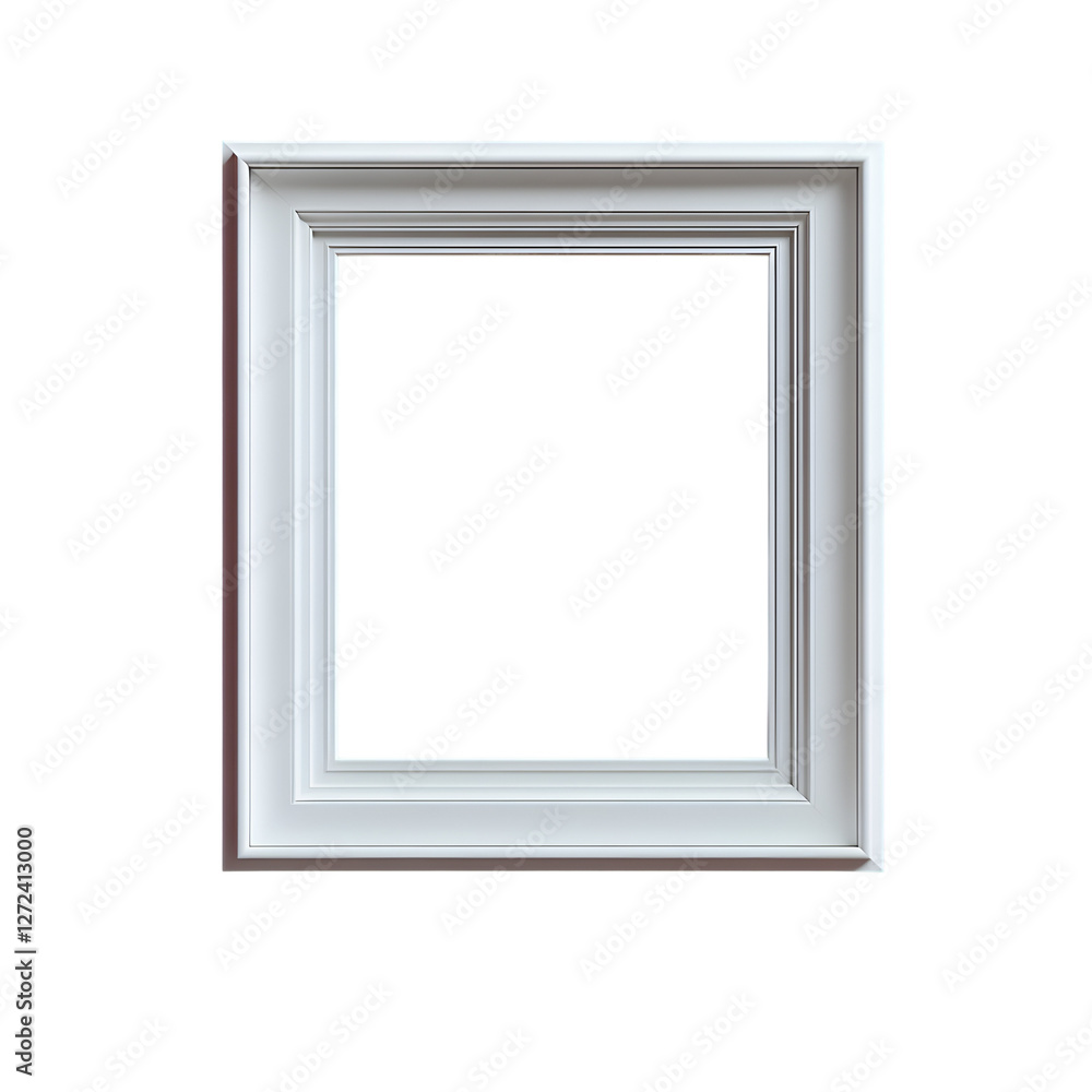 White Square Picture Frame on Red Textured Wall Background plus Interior Decoration with Modern White Square Picture Frame on Red Textured Wall Background plus Interior Decoration with Modern